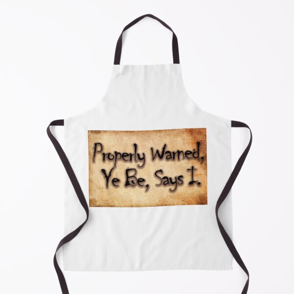 Item preview, Pirate sayings properly warned ye be, says I designed and sold by SumoShark.
