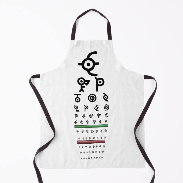 Item preview, Unown eyesight chart test designed and sold by SolarFox.
