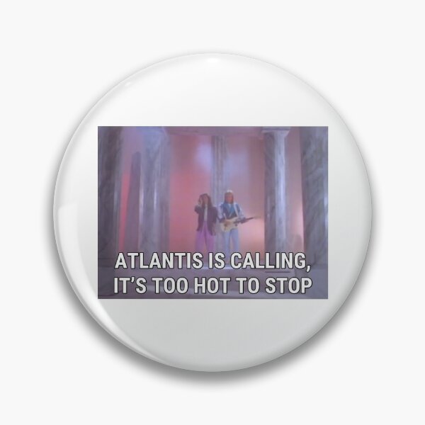 Item preview, Modern Talking - Atlantis Is Calling (It's Too Hot To Stop) designed and sold by vintage-glow.