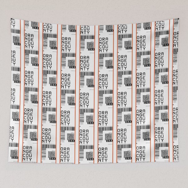 Aperçu de l'œuvre Orange County Airport Ticket créée et vendue par Jessica Arling.