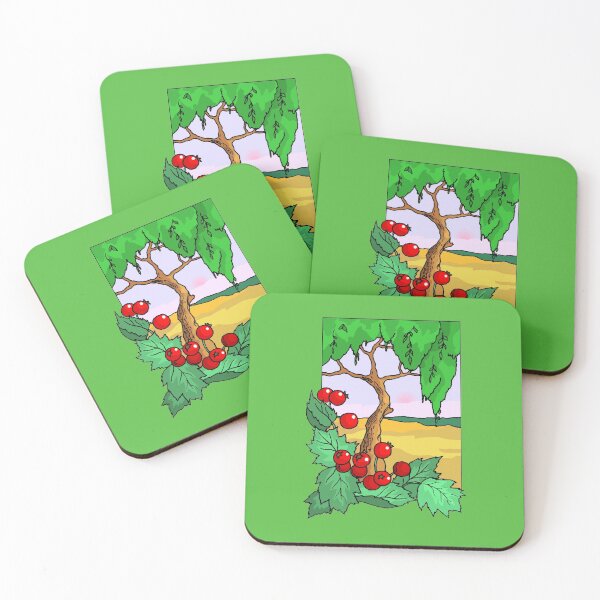 Item preview, Rural Landscape - Cottagecore / Countrycore #1 - Green Background designed and sold by Cottagecore Emporium.