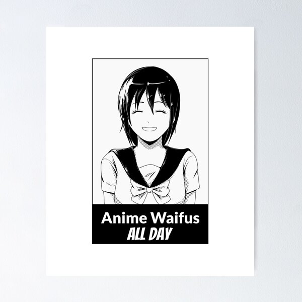 Item preview, Anime Waifu All Day T-shirt designed and sold by YnDxShop.