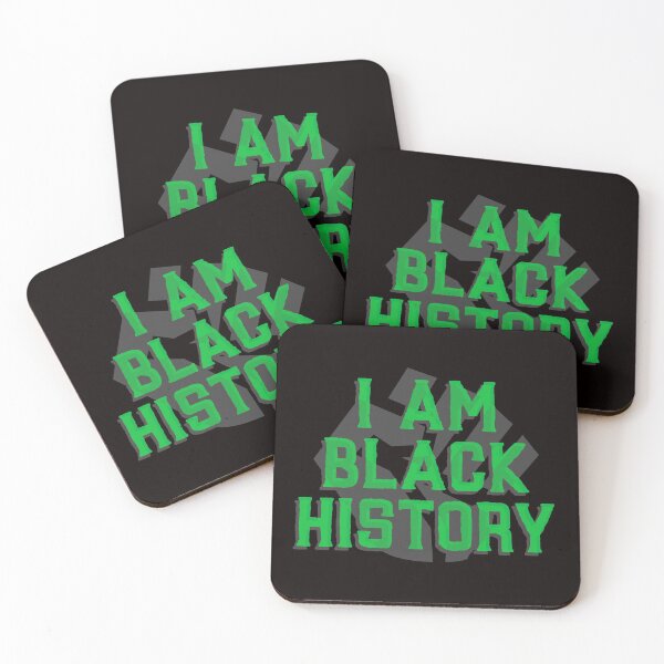 Item preview, I AM BLACK HISTORY GREEN DESIGN  designed and sold by BLAKVERSE DESIGNS.