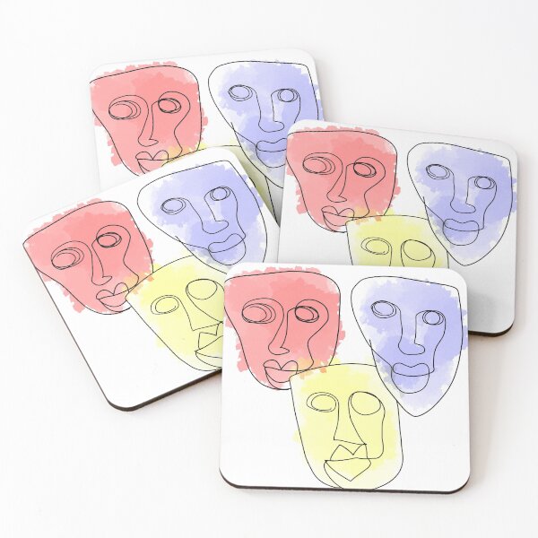 Item preview, One Line Faces designed and sold by genalatorre.