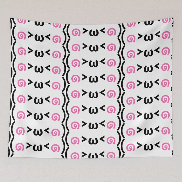 Item preview,  (๑>ω<๑) face with  ๑ ω ๑/uwu mouth designed and sold by mixMixtli.