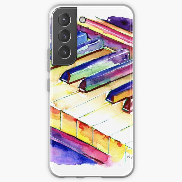 Cunningham Piano Keyboard Samsung Galaxy Soft Case