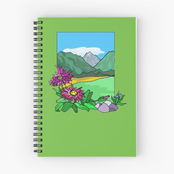 Item preview, Rural Landscape - Cottagecore / Countrycore #2 - Green Background designed and sold by Cottagecore Emporium.