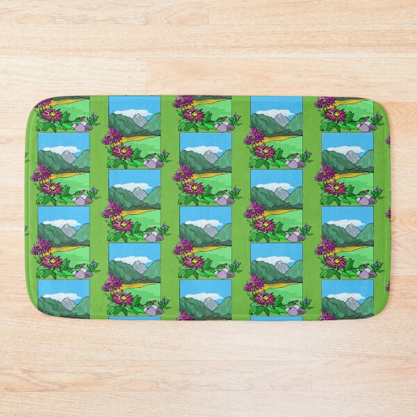 Item preview, Rural Landscape - Cottagecore / Countrycore #2 - Green Background designed and sold by Cottagecore Emporium.