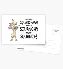 Merry Squanchmas! Postcards