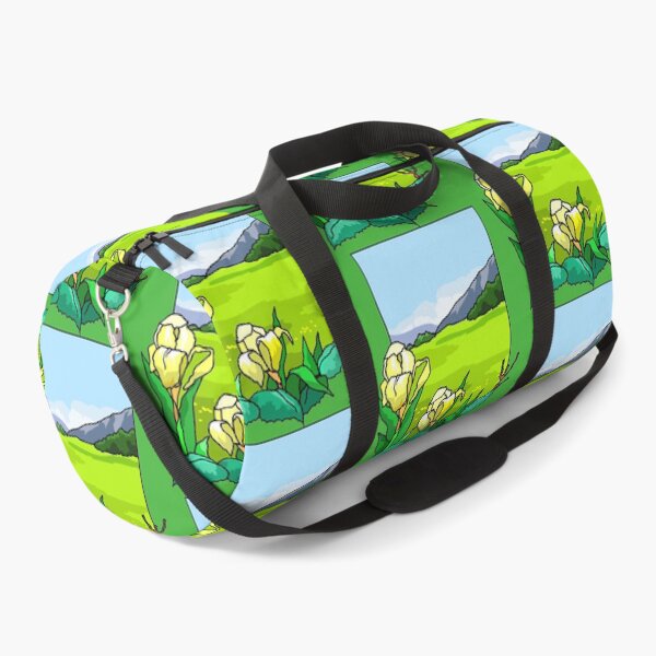 Item preview, Rural Landscape - Cottagecore / Countrycore #5 - Green Background designed and sold by Cottagecore Emporium.