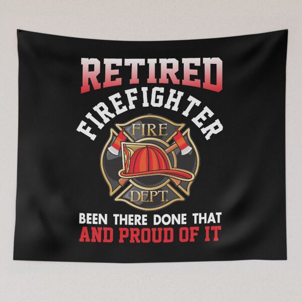 Item preview, Funny Firefighter- Retired Firefighter Been There Done That designed and sold by Simeon	 Dorelus.