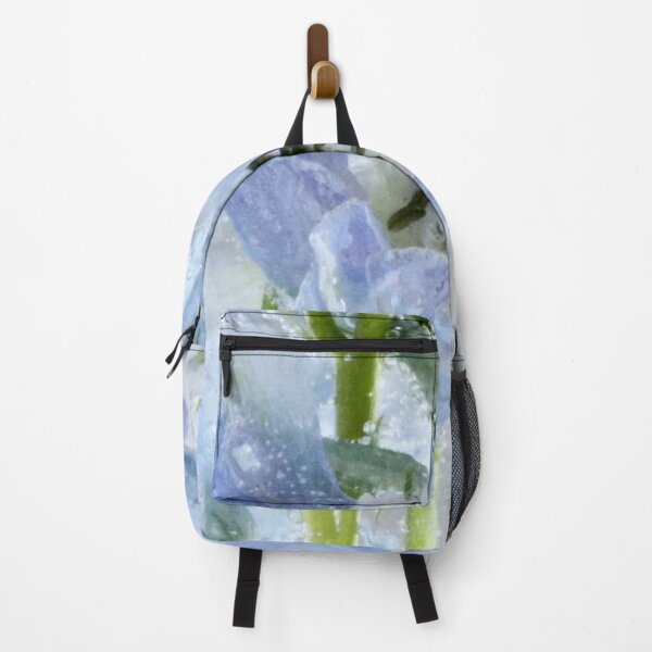 Bluish Chiffon Backpack