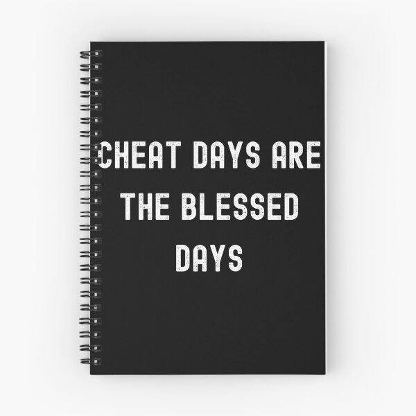 Item preview, Cheat Days Funny Exercise Fitness Design designed and sold by SeanDiaz2019.