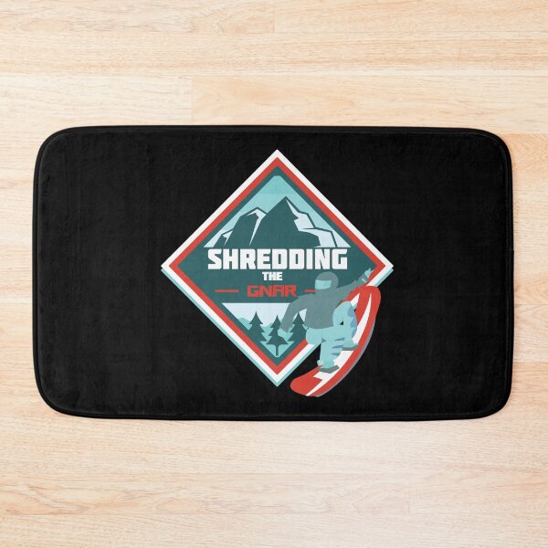 Item preview, Shredding The Gnar - Snowboarding designed and sold by sherwinc.