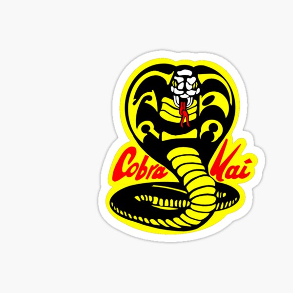 Cobra Kai Original Logo Sticker