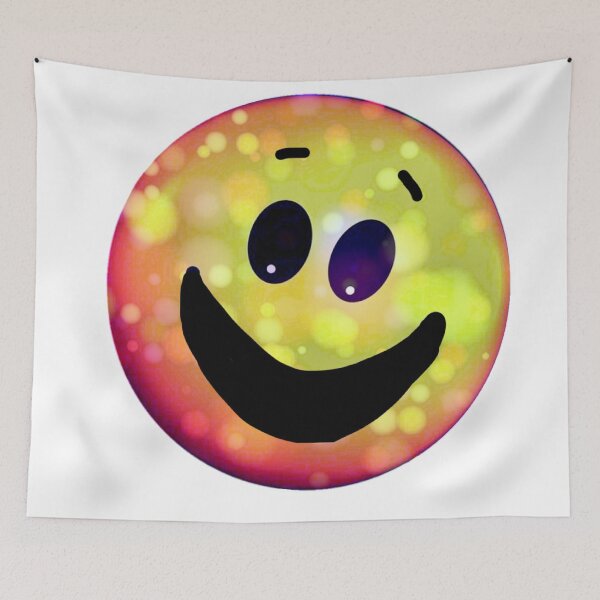 Item preview, Smiley emoji face meme colourful cartoon designed and sold by Julieford.