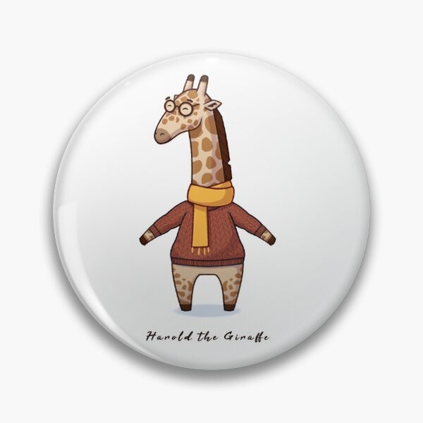 Item preview, Harold the Giraffe - Red designed and sold by NoahSalvatorArt.