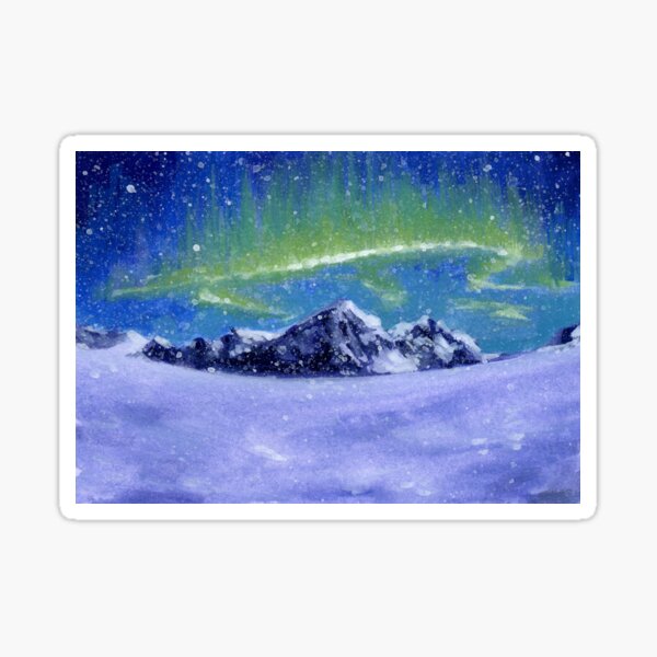 Item preview, Bright Lights and Snowy Nights designed and sold by NotSoMeloncholy.