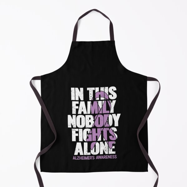 Item preview, In This Family Nobody Fights Alone Alzheimer's Awareness designed and sold by Otakso.