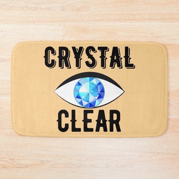 Item preview, Crystal clear / peach designed and sold by awesomecrystals.