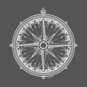 Artwork thumbnail, Compass Design by MichaelHoweArts