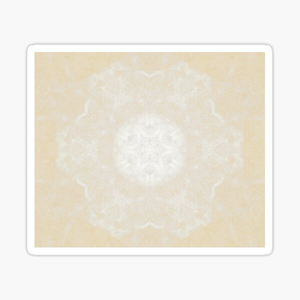 Off White Kaleidoscope Sticker