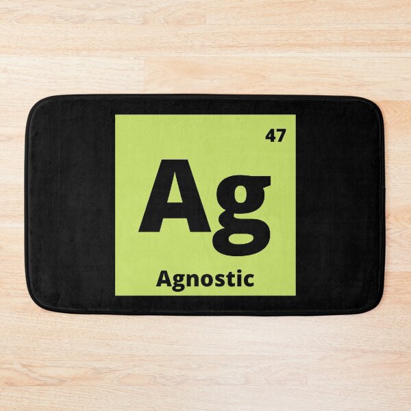 Item preview, periodic table of elements agnosticism designed and sold by lolora.