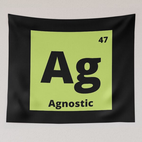 Item preview, periodic table of elements agnosticism designed and sold by lolora.