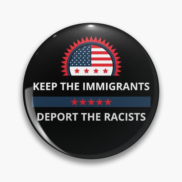 Item preview, Keep The Immigrants Deport The Racists designed and sold by Yazztees.