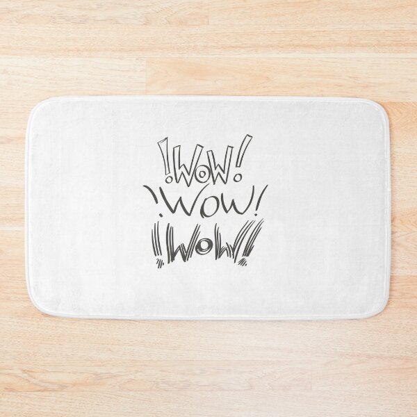 Item preview, Wow Speech Bubbles designed and sold by MisterGooseShop.