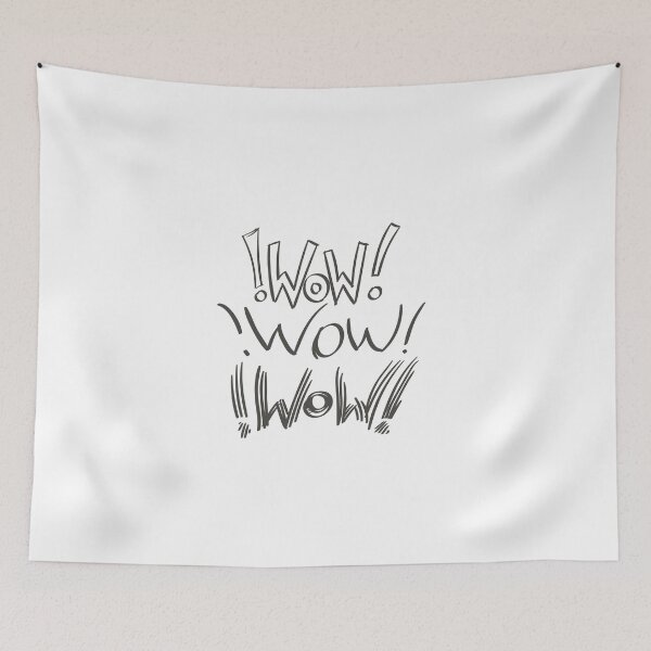 Item preview, Wow Speech Bubbles designed and sold by MisterGooseShop.