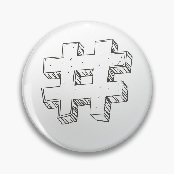 Item preview, Hashtag Speech Bubbles designed and sold by MisterGooseShop.