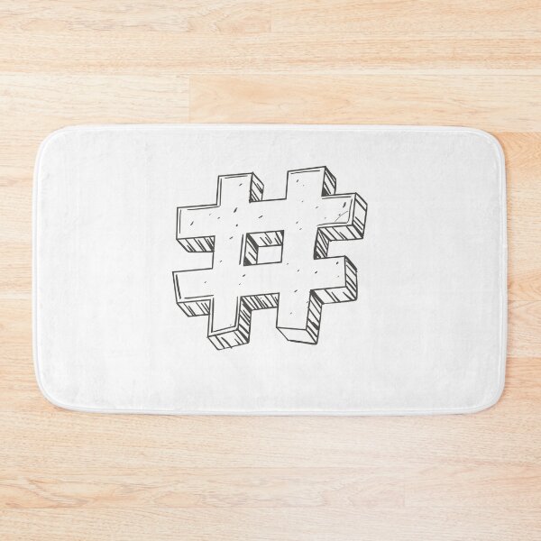 Item preview, Hashtag Speech Bubbles designed and sold by MisterGooseShop.