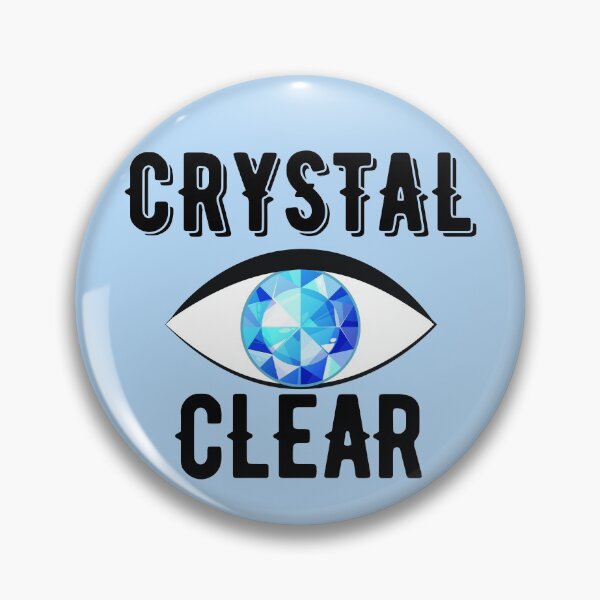 Item preview, Copy of Crystal clear / pastel blue designed and sold by awesomecrystals.