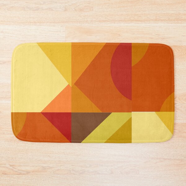 Item preview, Cool geometric shapes on yellow designed and sold by ByMoss.