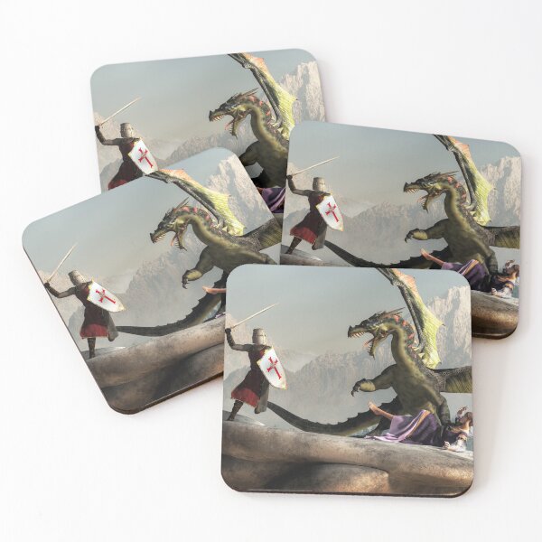 Item preview, Damsel, Dragon, and Knight designed and sold by Daniel Eskridge.