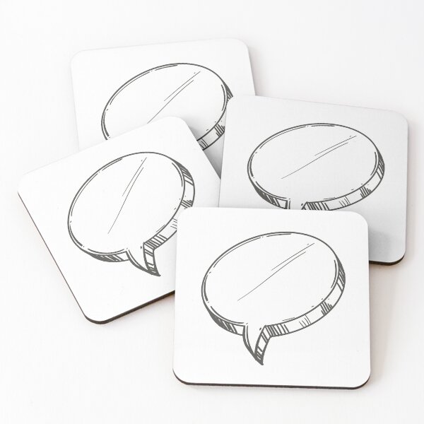 Item preview, Speech Bubbles designed and sold by MisterGooseShop.