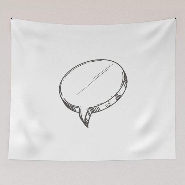 Item preview, Speech Bubbles designed and sold by MisterGooseShop.