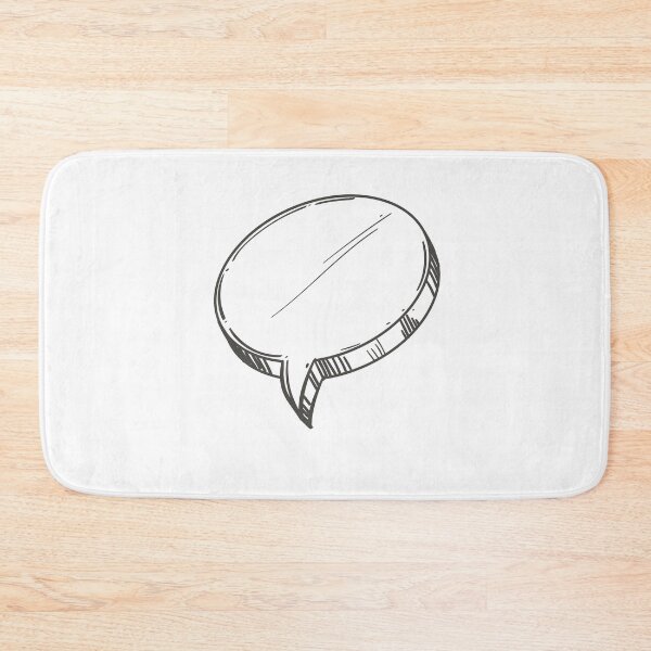 Item preview, Speech Bubbles designed and sold by MisterGooseShop.