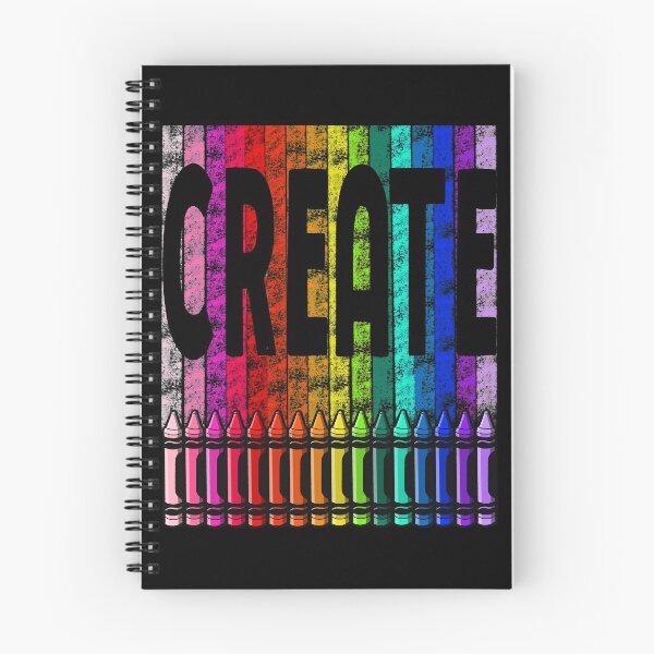 Item preview, Create with Crayons in Rainbow Color designed and sold by thecraftace.