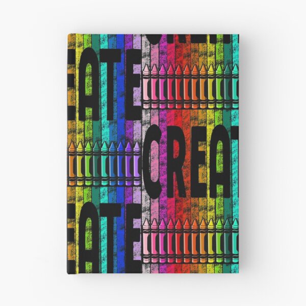Item preview, Create with Crayons in Rainbow Color designed and sold by thecraftace.
