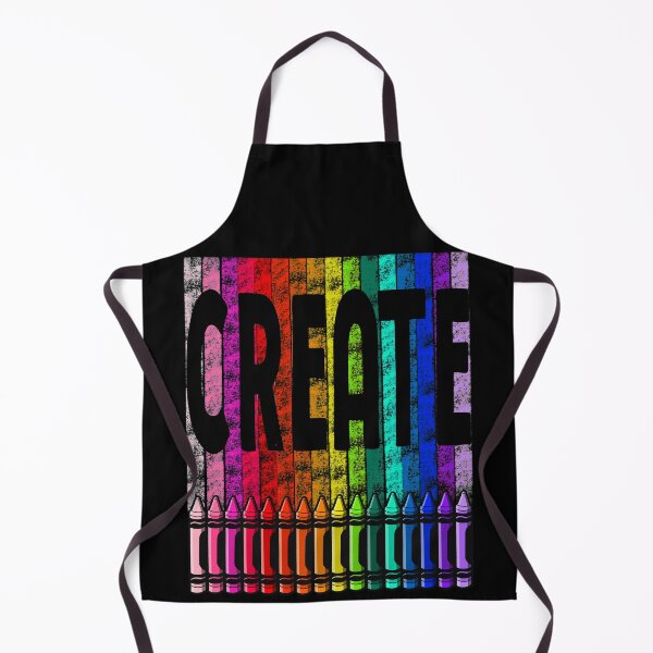 Item preview, Create with Crayons in Rainbow Color designed and sold by thecraftace.
