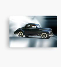 1940 Ford 'Deluxe' Coupe Canvas Print