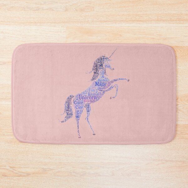 Item preview, unicorn typography poster  designed and sold by rashadat.