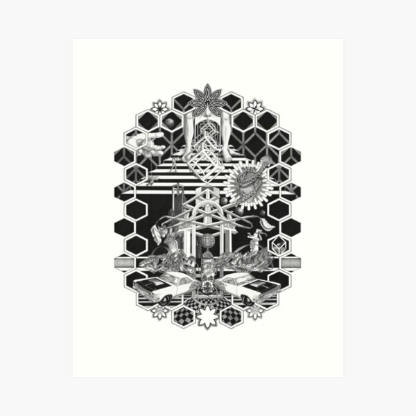 "Honeycomb" Art Print