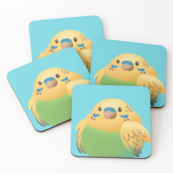 Item preview, Cute Parakeet Budgie Bird designed and sold by picayan.