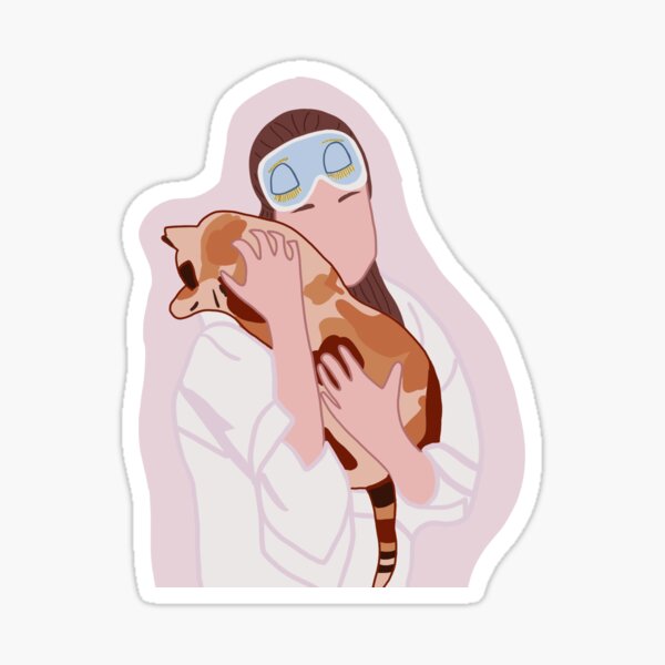 Item preview, holly golightly and cat silhouette designed and sold by RosieDesigns.