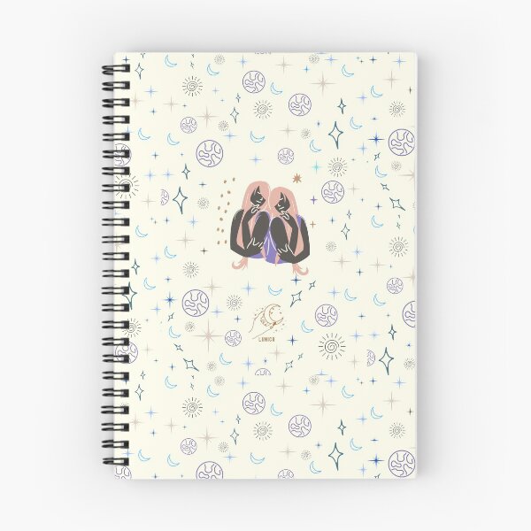 Item preview, Geminis Zodiac Sign Illustration Collection designed and sold by Lunica.