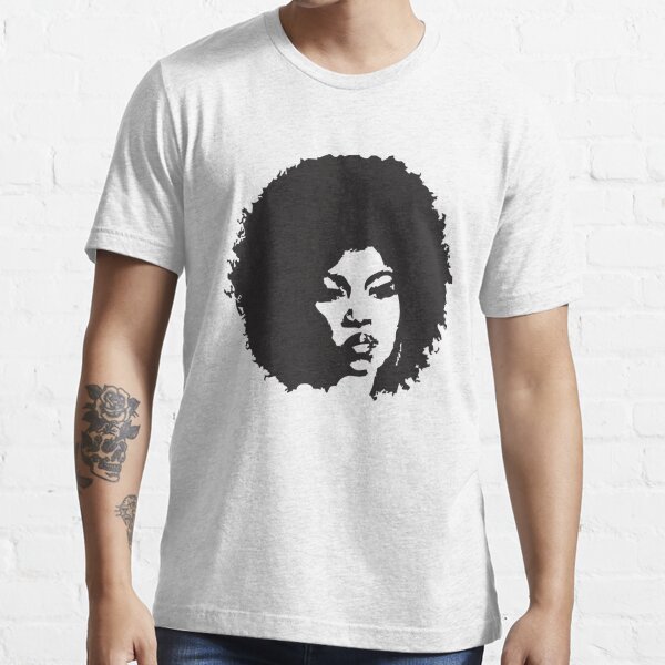 Afro Woman T Shirt For Sale By Mamisarah Redbubble Hair T Shirts