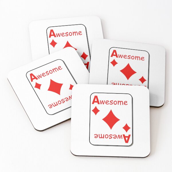 Item preview, Ace of Diamond Awesome Playing Card designed and sold by Bliss Find And Design.